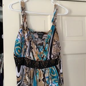 Women's Maxi Dress - Multicolor